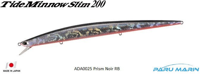 Duo Tide Minnow Slim 200 ADA0025 / Prism Noir RB