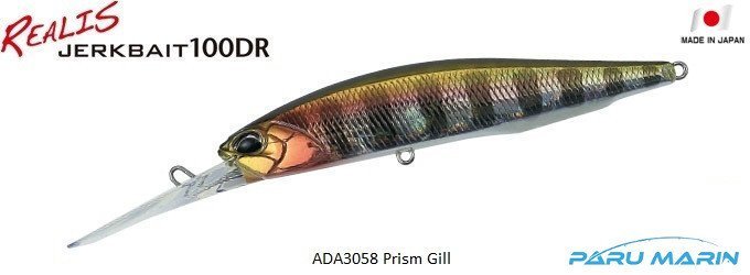 Duo Realis Jerkbait 100DR ADA3058 / Prism Gill