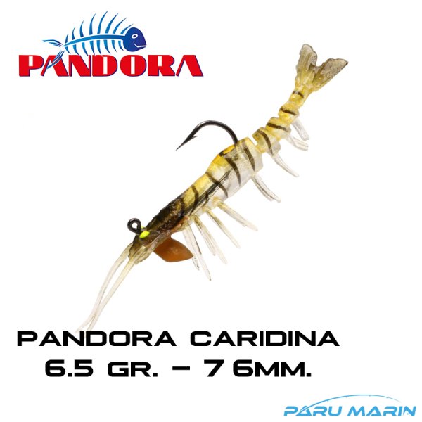 Pandora Caridina 6.5 Gr. - 76 mm Silikon Karides