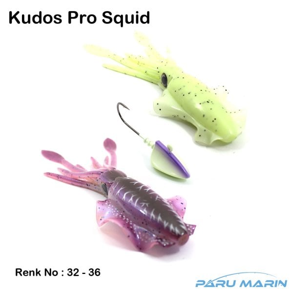 Kudos Pro Squid 20 cm (2 Adet)170 gr Silikon Yem Renk 32-36