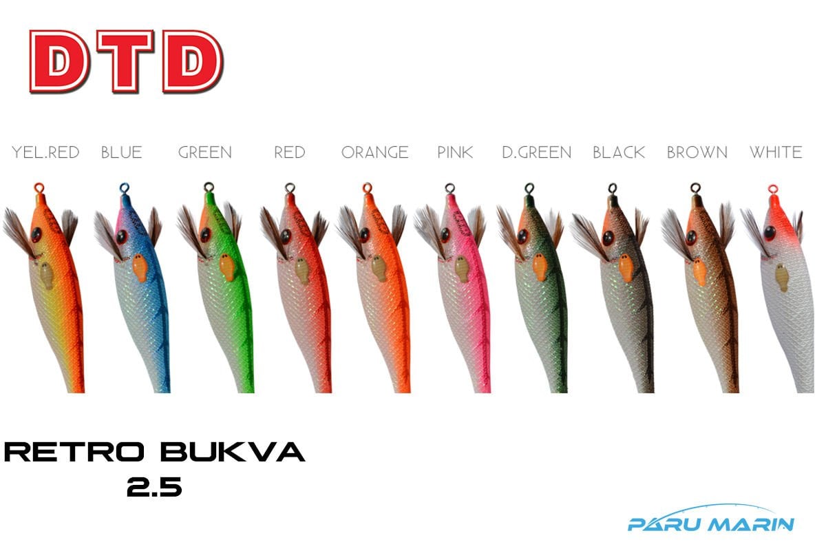 DTD Retro Bukva 2.5 Serisi 70 mm. Glow