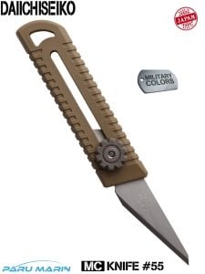 Daiichiseiko MC Knife #55 Light Game Bıçak Dark Earth