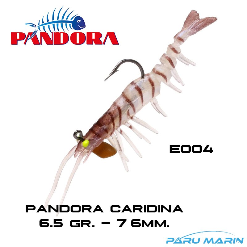 Pandora Caridina 6.5 Gr. - 76 mm Silikon Karides E004