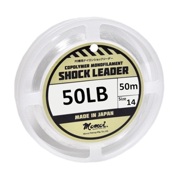 MOMOI SHOCK LEADER 0,62mm (50lb/22kg) 50mt