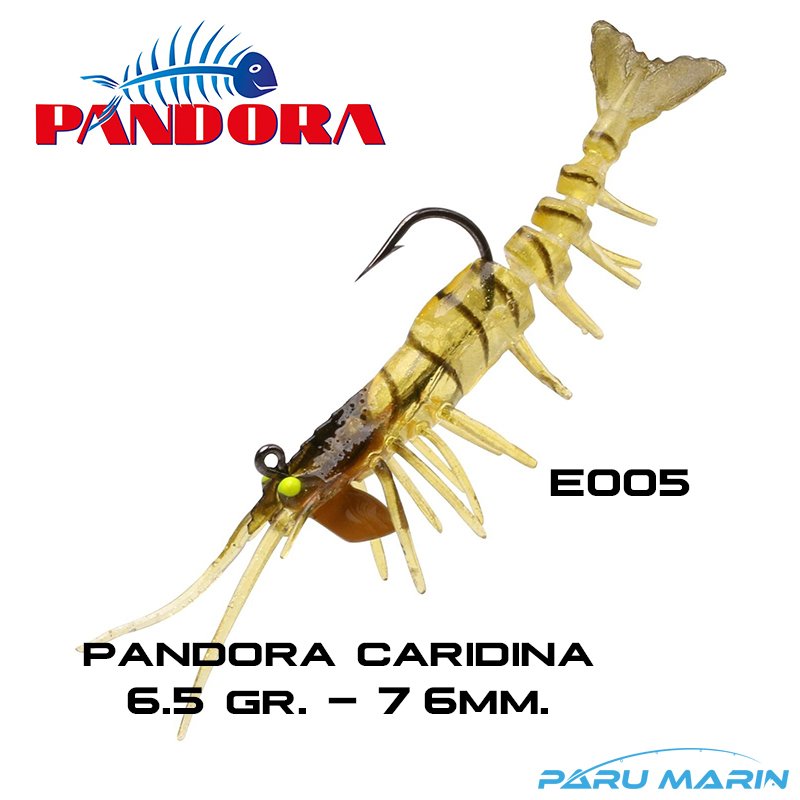 Pandora Caridina 6.5 Gr. - 76 mm Silikon Karides E005