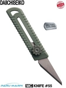 Daiichiseiko MC Knife #55 Light Game Bıçak Foliage Green