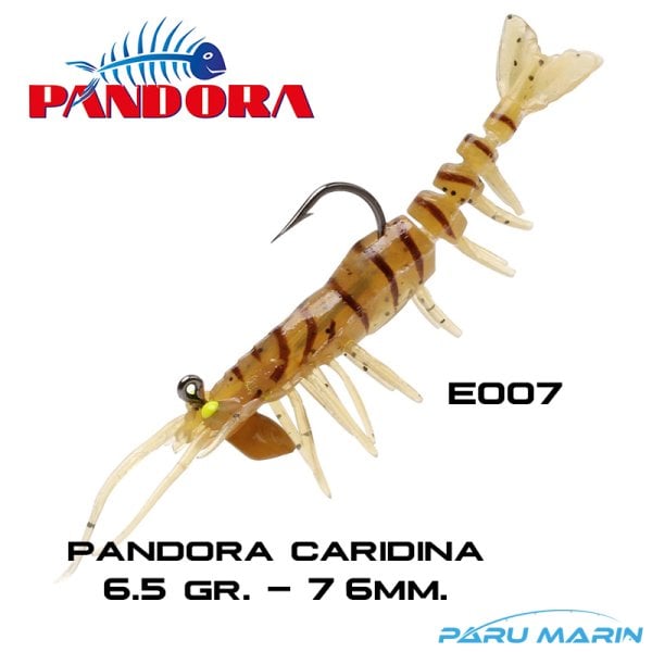 Pandora Caridina 6.5 Gr. - 76 mm Silikon Karides E007