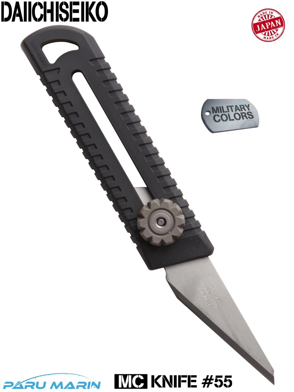 Daiichiseiko MC Knife #55 Light Game Bıçak Black
