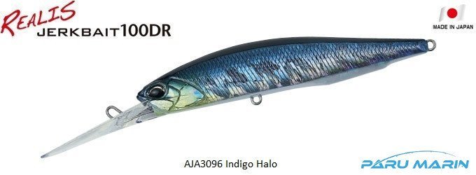 Duo Realis Jerkbait 100DR AJA3096 / Indigo Halo