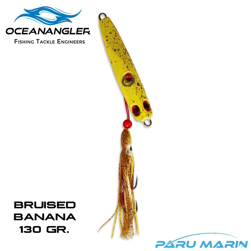 Ocean Angler Jitterbug inchuku 130 gr BRUISED BANANA