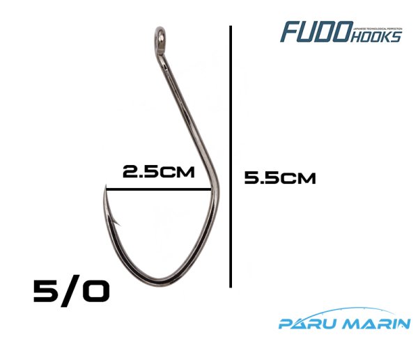FUDO 6901 Cats-BN 5/0 Siyah Nikel Delikli İğne
