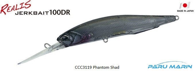 Duo Realis Jerkbait 100DR CCC3119 / Phantom Shad
