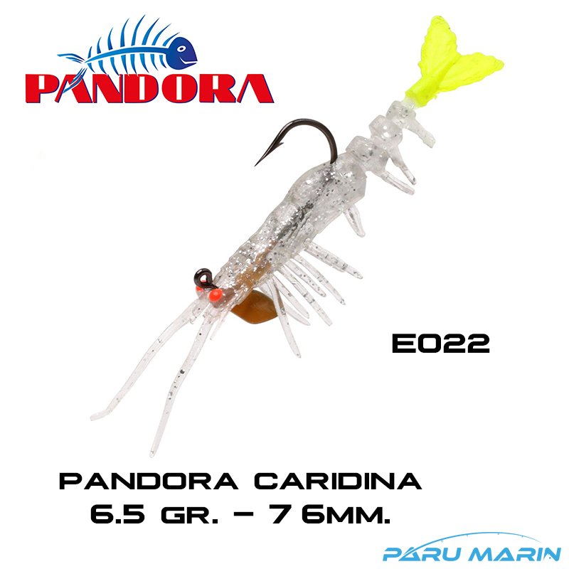 Pandora Caridina 6.5 Gr. - 76 mm Silikon Karides E022