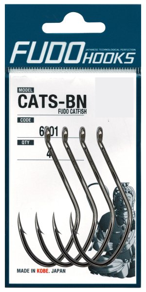 FUDO 6901 Cats-BN 4/0 Siyah Nikel Delikli İğne