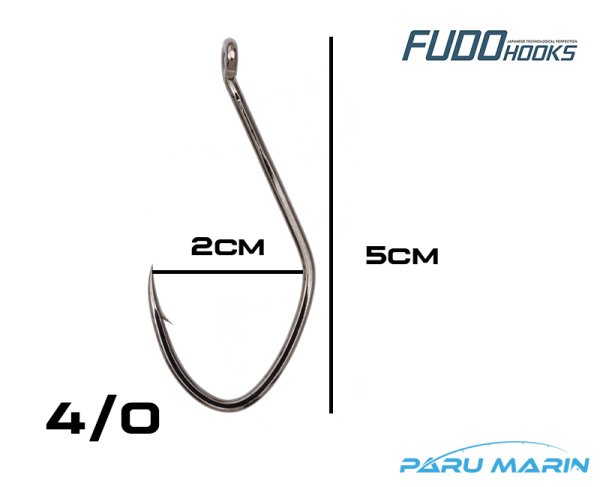 FUDO 6901 Cats-BN 4/0 Siyah Nikel Delikli İğne