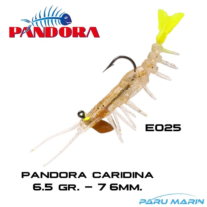 Pandora Caridina 6.5 Gr. - 76 mm Silikon Karides E025
