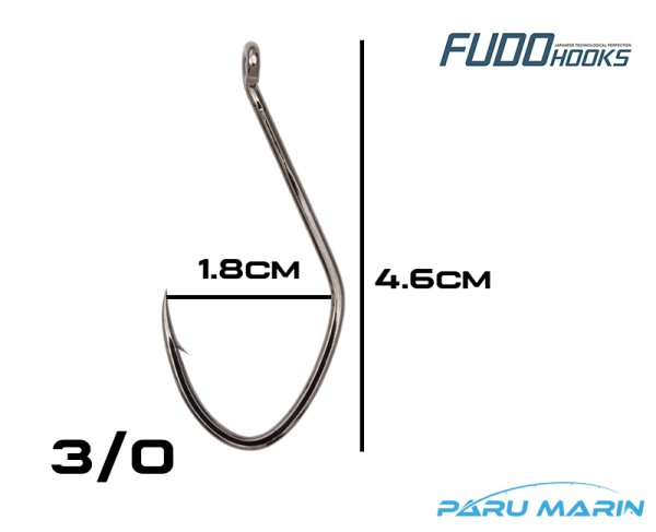 FUDO 6901 Cats-BN 3/0 Siyah Nikel Delikli İğne