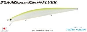 Duo Tide Minnow Slim Flyer 140 ACC0039 / Pearl Chart OB
