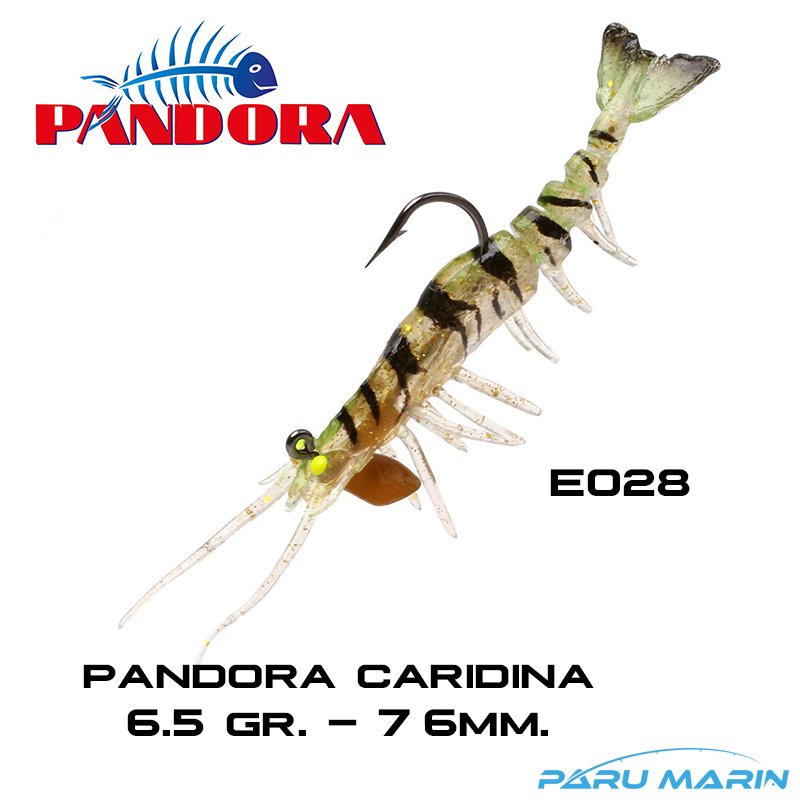 Pandora Caridina 6.5 Gr. - 76 mm Silikon Karides E028