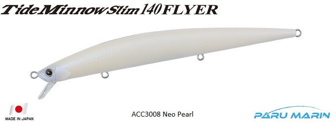 Duo Tide Minnow Slim Flyer 140 ACC3008 / Neo Pearl