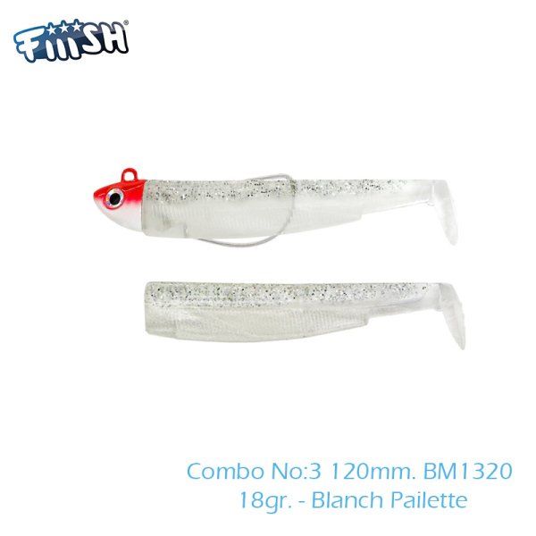 Fiiish BM120/3 BM1320 Combo 18gr.Blach Pailette Silikon
