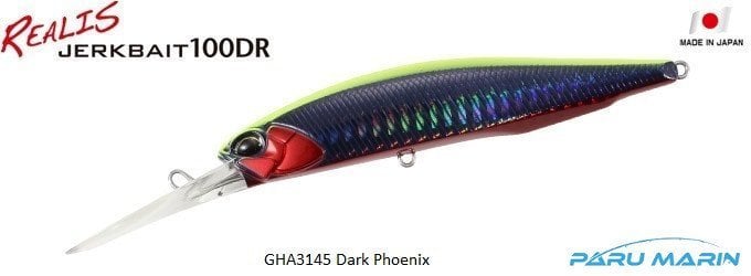Duo Realis Jerkbait 100DR GHA3145 / Dark Phoenix