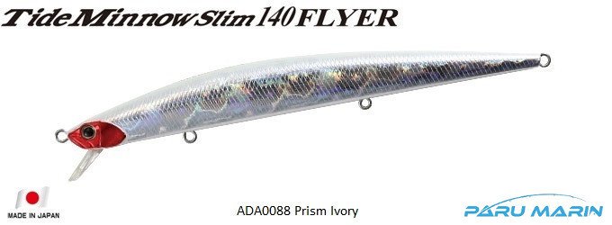 Duo Tide Minnow Slim Flyer 140 ADA0088 / Prism Ivory