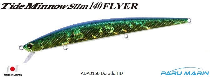 Duo Tide Minnow Slim Flyer 140 ADA0150 / Dorado HD