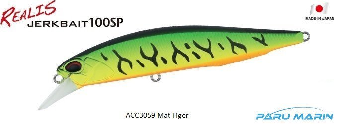 Duo Realis Jerkbait 100SP ACC3059 / Mat Tiger