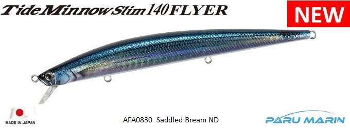Duo Tide Minnow Slim Flyer 140 AFA0830 / Saddled Bream ND