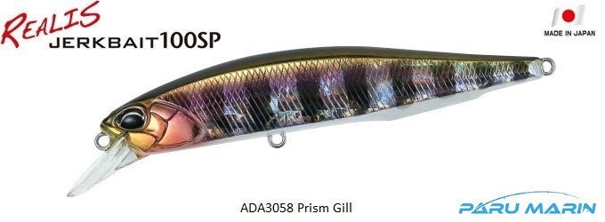 Duo Realis Jerkbait 100SP ADA3058 / Prism Gill