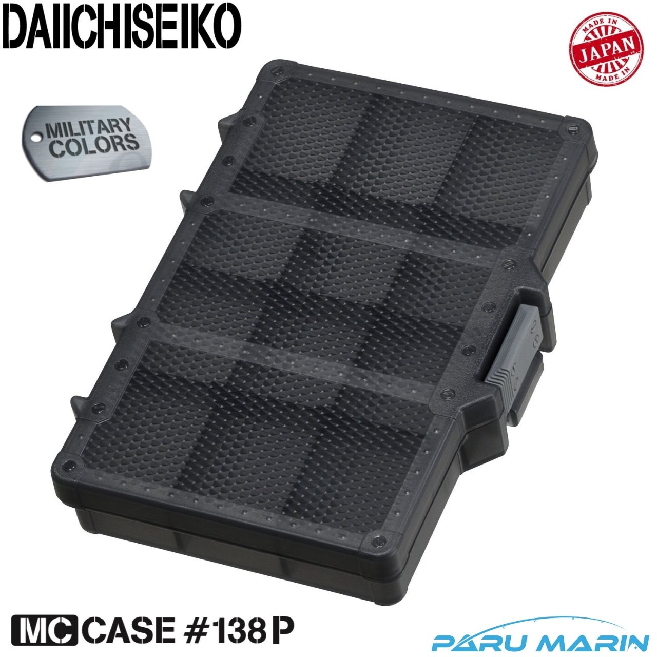 Daiichiseiko MC Case 138P Silikon ve Sahte Kutusu Black