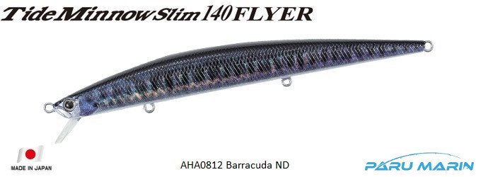 Duo Tide Minnow Slim Flyer 140 AHA0812 / Barracuda ND