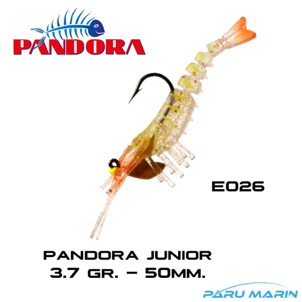 Pandora Junior 3.7 Gr. - 50 mm Silikon Karides E026
