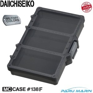 Daiichiseiko MC Case 138F Sahte ve Aksesuar Kutusu Black