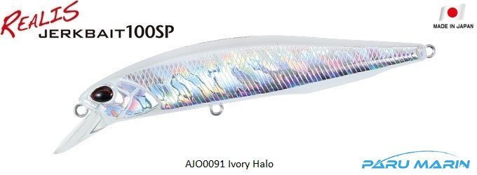 Duo Realis Jerkbait 100SP AJO0091 / Ivory Halo