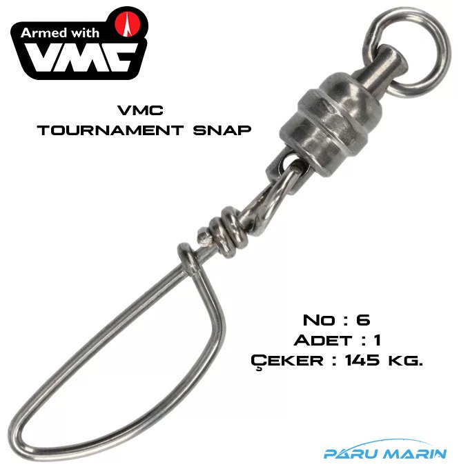 VMC Tournament Bilyalı Klipsli Fırdöndü No 6 - 145kg