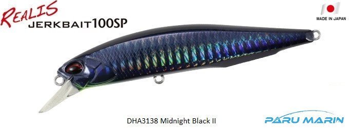 Duo Realis Jerkbait 100SP DHA3138 / Midnight Black II