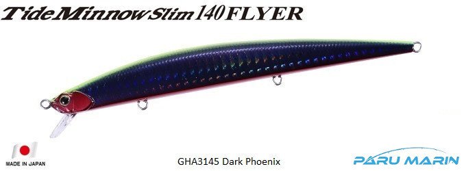Duo Tide Minnow Slim Flyer 140 GHA3145 / Dark Phoenix