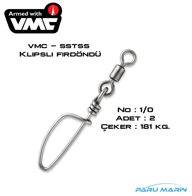 VMC Paslanmaz Klipsli Fırdöndü No 1 0 - 181kg