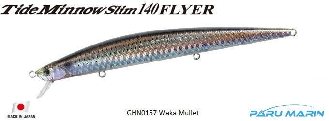 Duo Tide Minnow Slim Flyer 140 GHN0157 / Waka Mullet