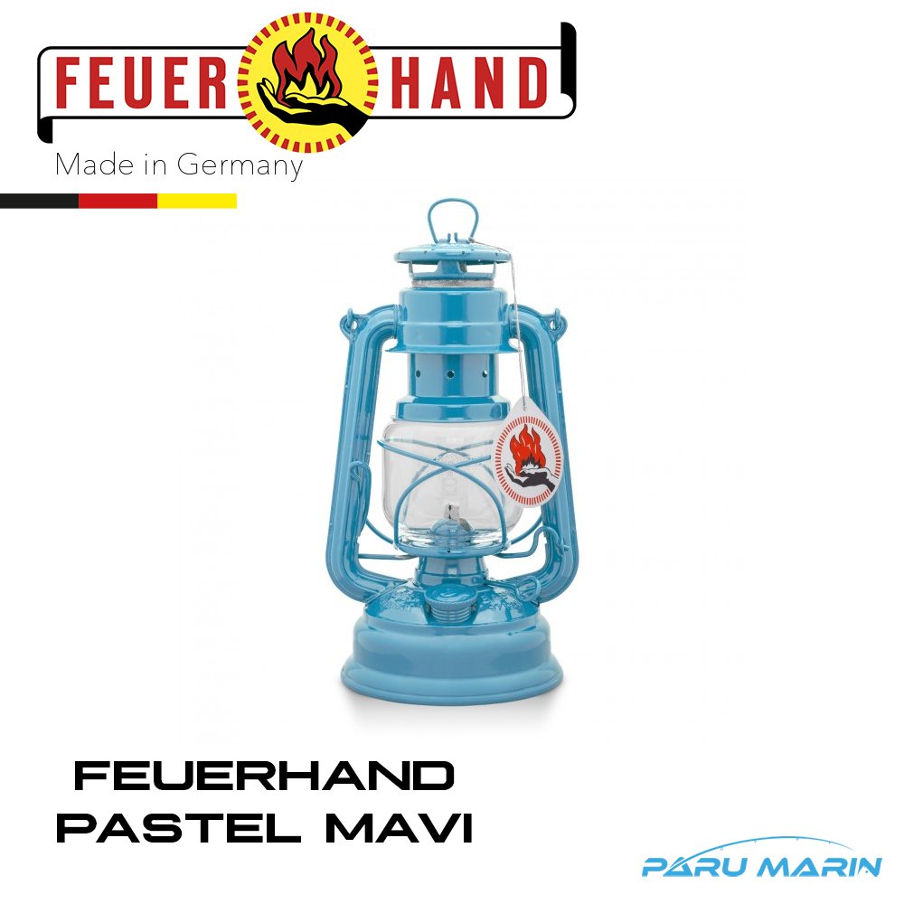 Feuerhand 276-2003 Gazlı Fener PASTEL MAVİ