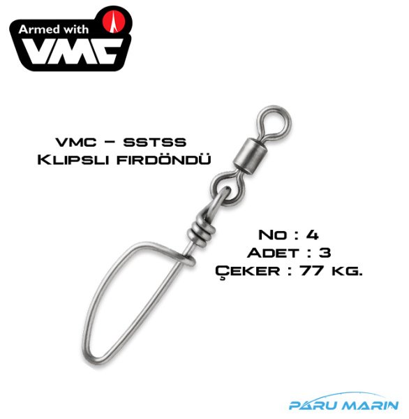VMC Paslanmaz Klipsli Fırdöndü No 4 - 77kg