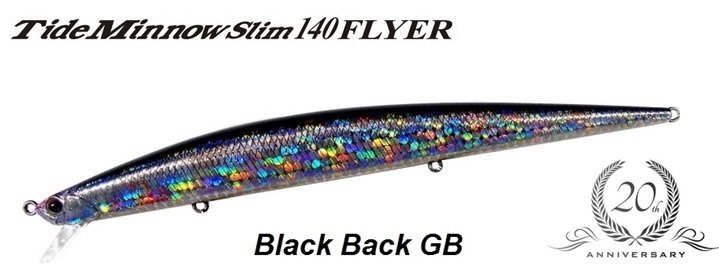 Duo Tide Minnow Slim Flyer 140 GQA0122 / Black Back GB