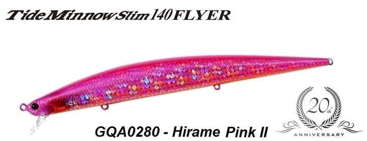 Duo Tide Minnow Slim Flyer 140 GQA0280 / Hirame Pink II
