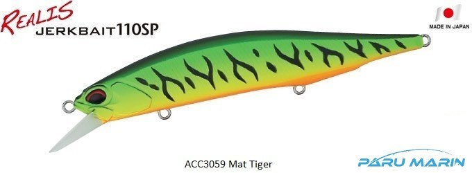Duo Realis Jerkbait 110SP ACC3059 / Mat Tiger