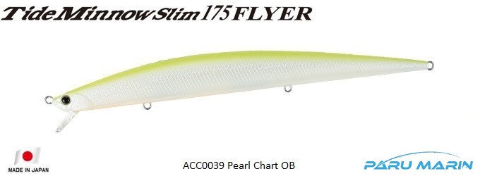 Duo Tide Minnow Slim Flyer 175 ACC0039 / Pearl Chart OB