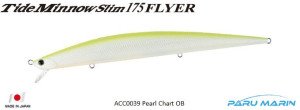Duo Tide Minnow Slim Flyer 175 ACC0039 / Pearl Chart OB