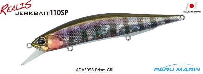 Duo Realis Jerkbait 110SP ADA3058 / Prism Gill