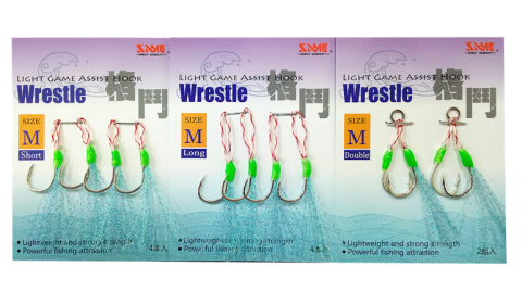 SAME Wrestle Micro Jig Assist Hook #M (Double)